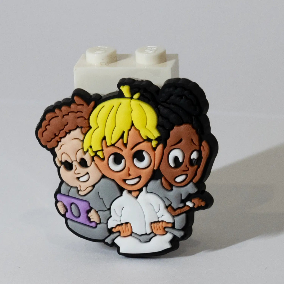 Kids Little Champions Jibbitz Charms for crocs - Fighter Comics