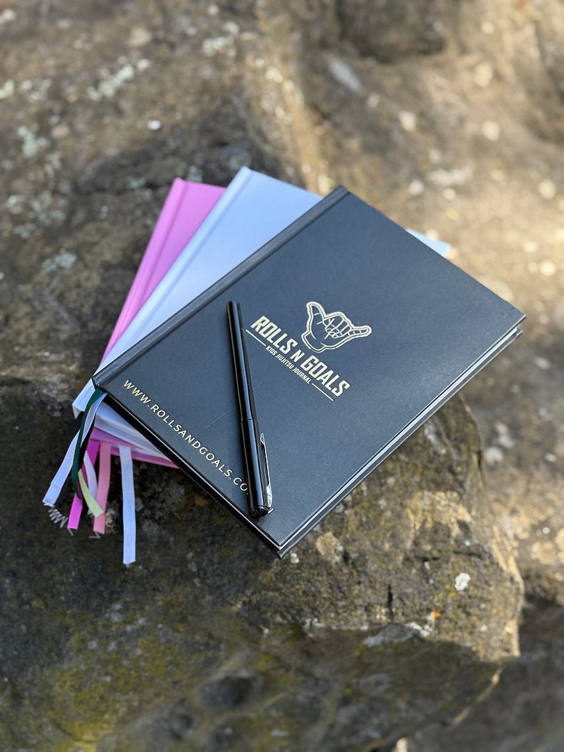 Rolls & Goals Kids Jiu - Jitsu Journal – The Ultimate Training Companion! - Fighter Comics